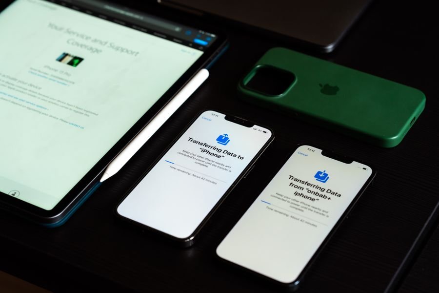 Dispositivos Apple con transferencia directa