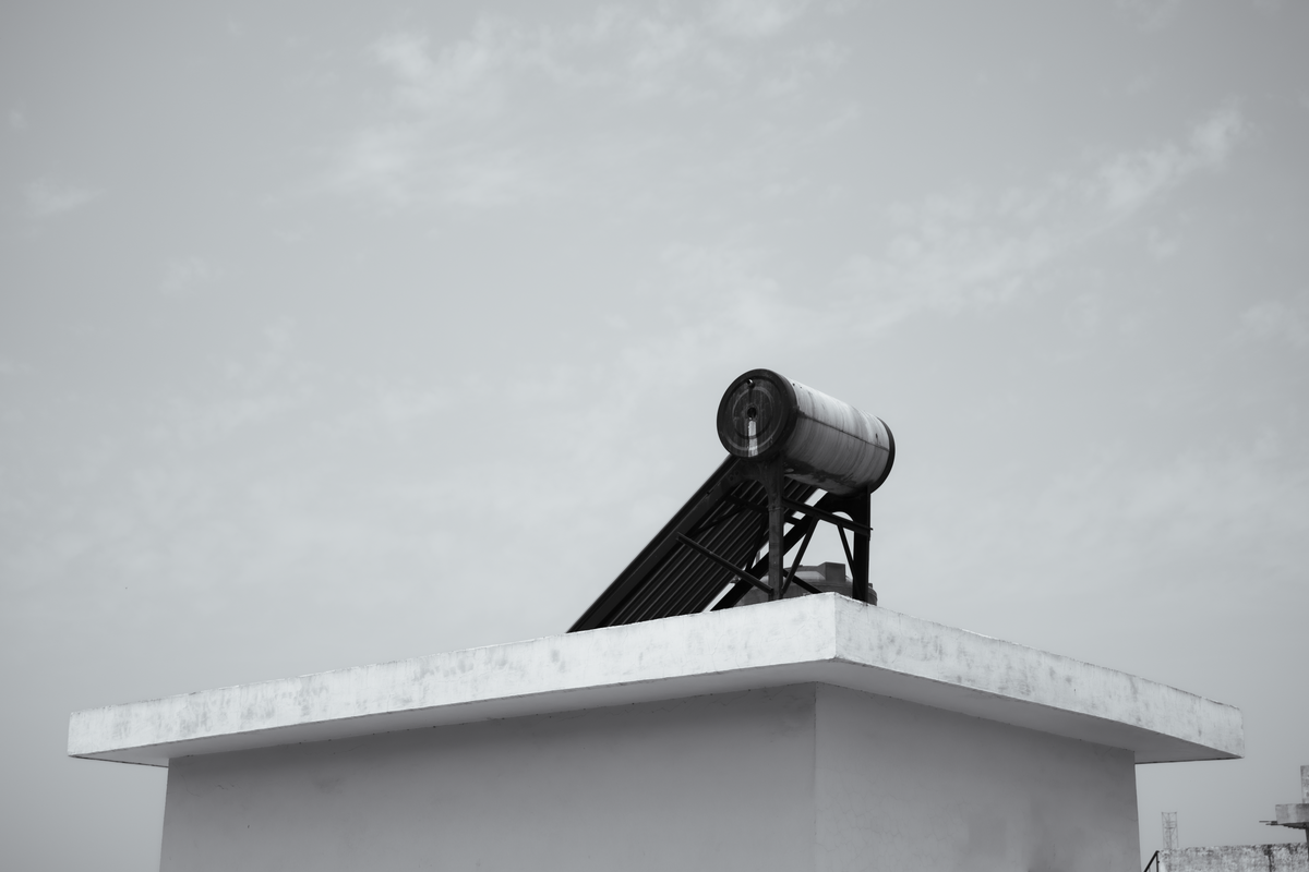 Termotanque solar para hogar eficiente